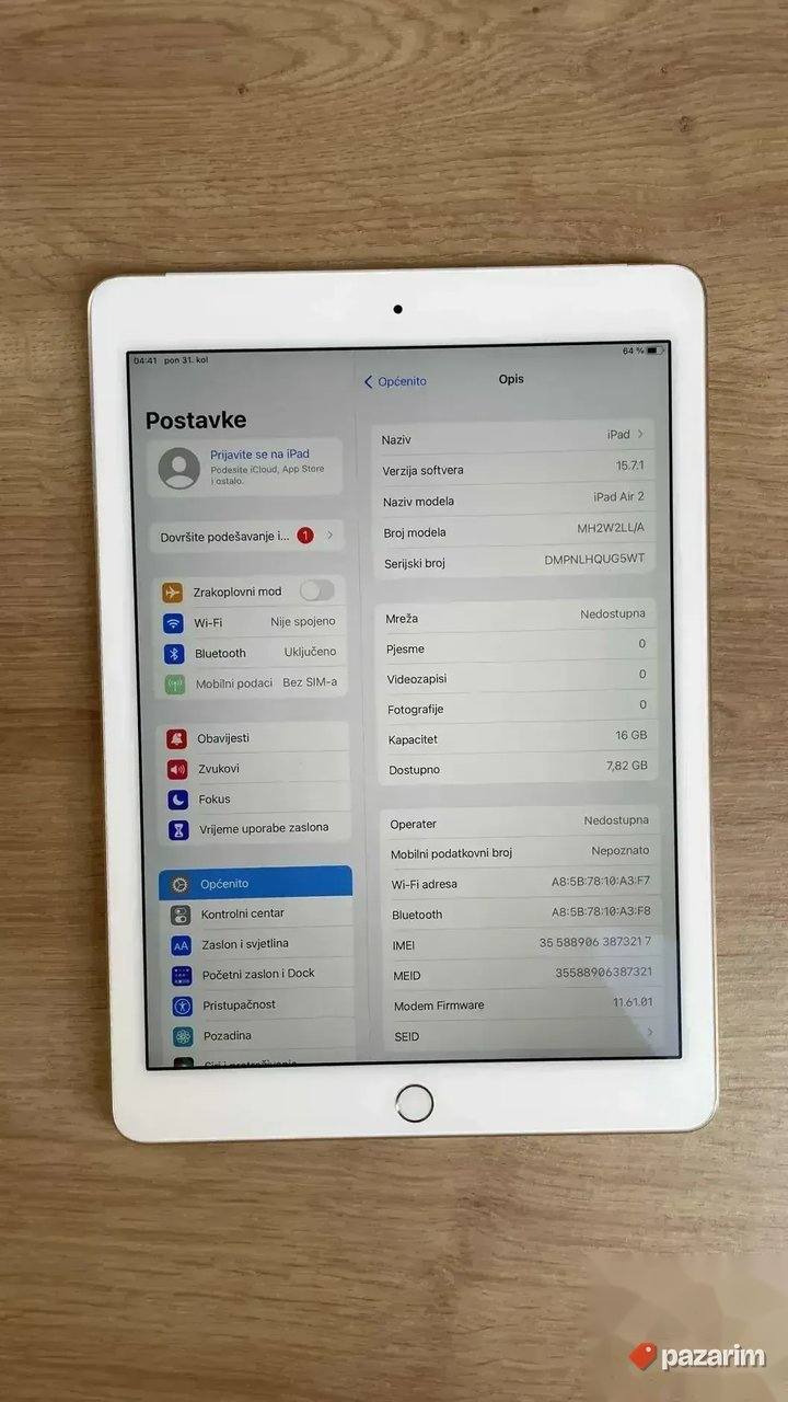 Apple iPad AIR 2 32-128GB 3