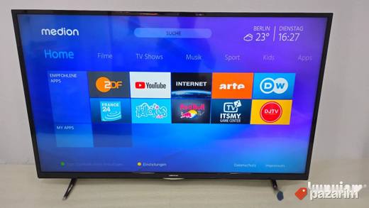 Medion 55 Inca 4K UHR Smart Wifi Led