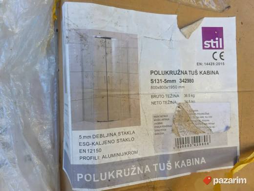 Polukružna Tuš Kabina NOVO!