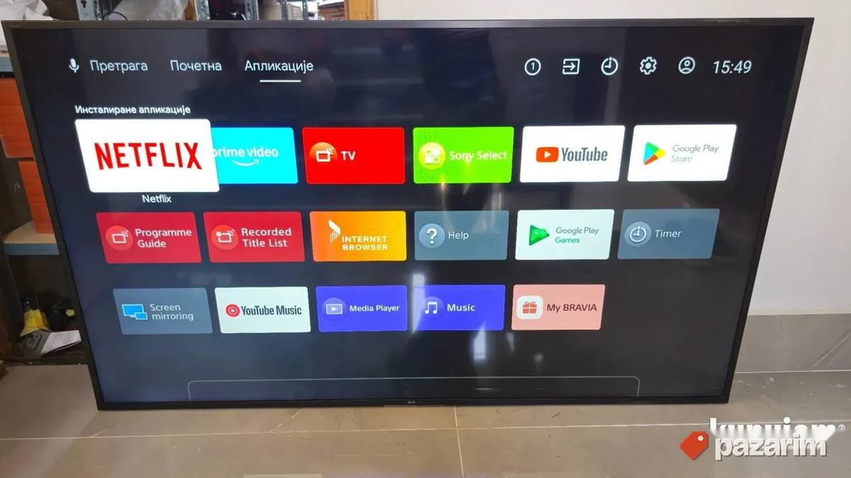 Sony bravia 65 inca 4K Ultra HD Smart Wi-fi Led 1