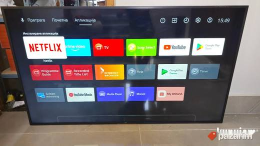 Sony bravia 65 inca 4K Ultra HD Smart Wi-fi Led
