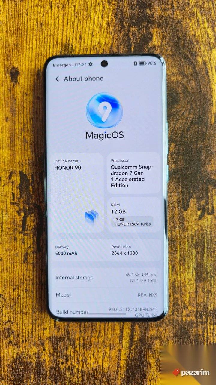 honor 90 12/512 GB 3 maske, brzi punjač (opis)! 2