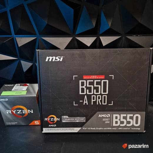 b550 msi pro + ryzen 3600