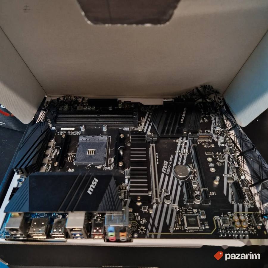 b550 msi pro + ryzen 3600 2