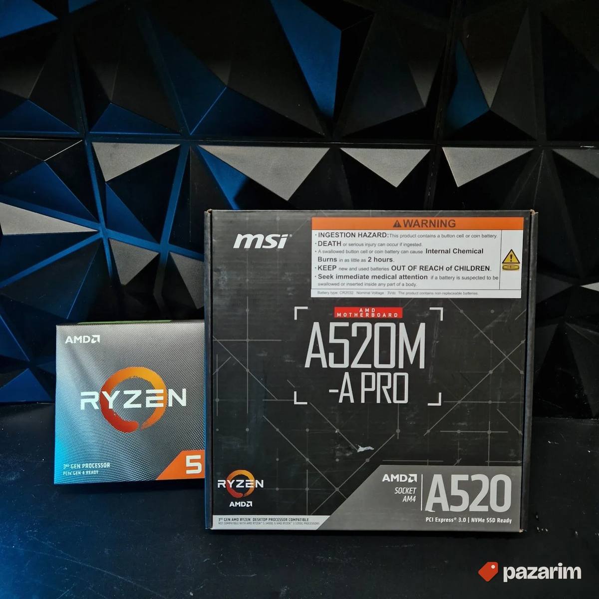 Ryzen 5 1600 + A520 m Budge Polukofiguracija 1