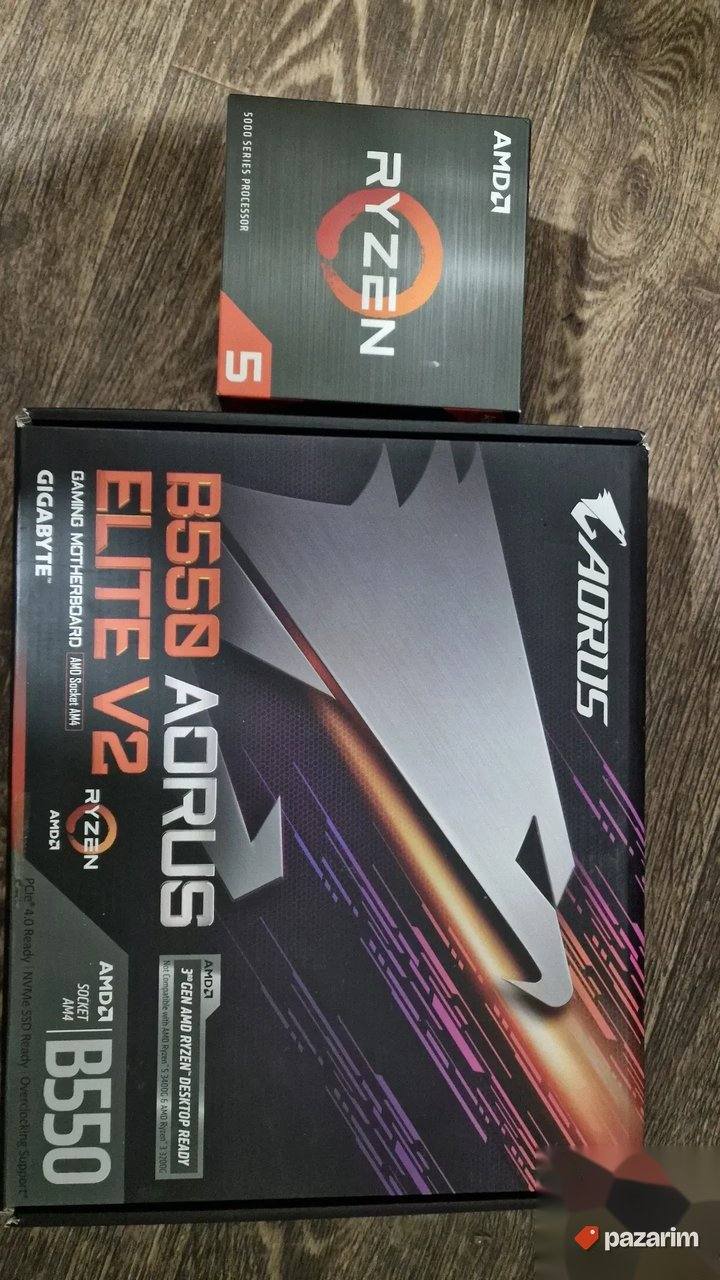 B550 Aorus Elite V2 + Ryzen 5 5600x 1