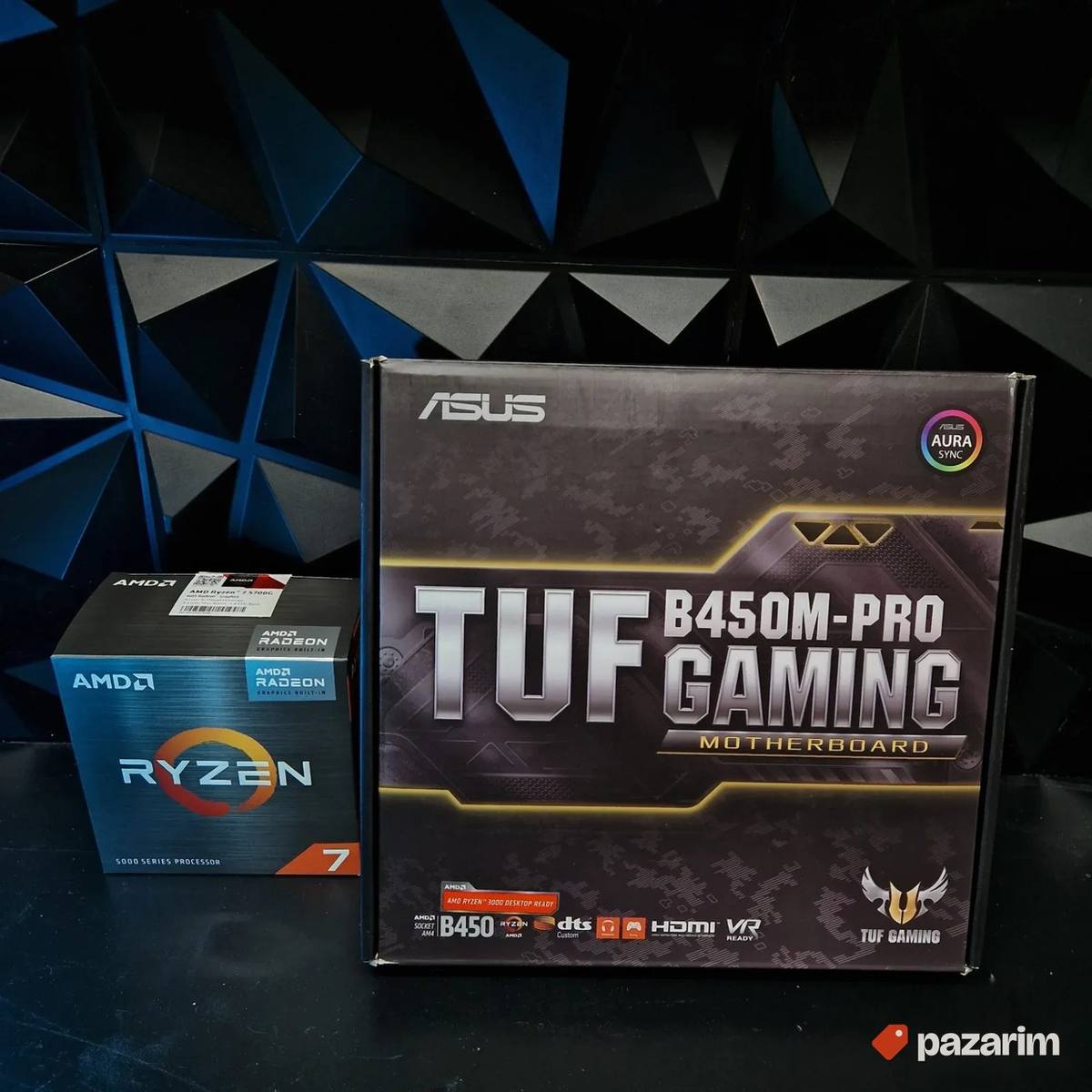 B450 Asus Tuf + Ryzen 7 3800x + kuler 1