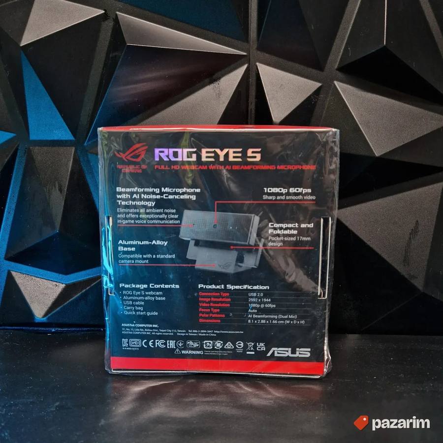 Asus rog eye s web kamera NOVA 2