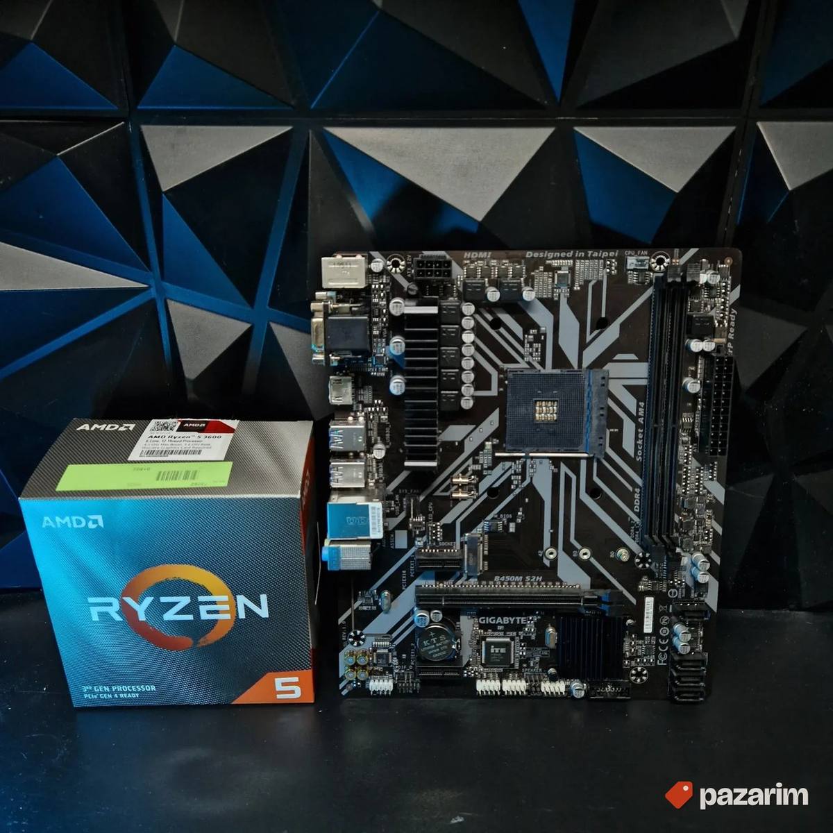 B450 Gigabyte + Ryzen 5 3600 amd am4 1