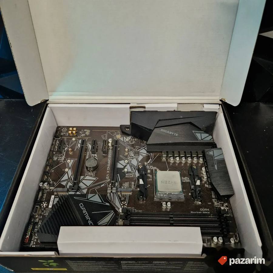 b550 gigabyte + ryzen 7 5700x 2