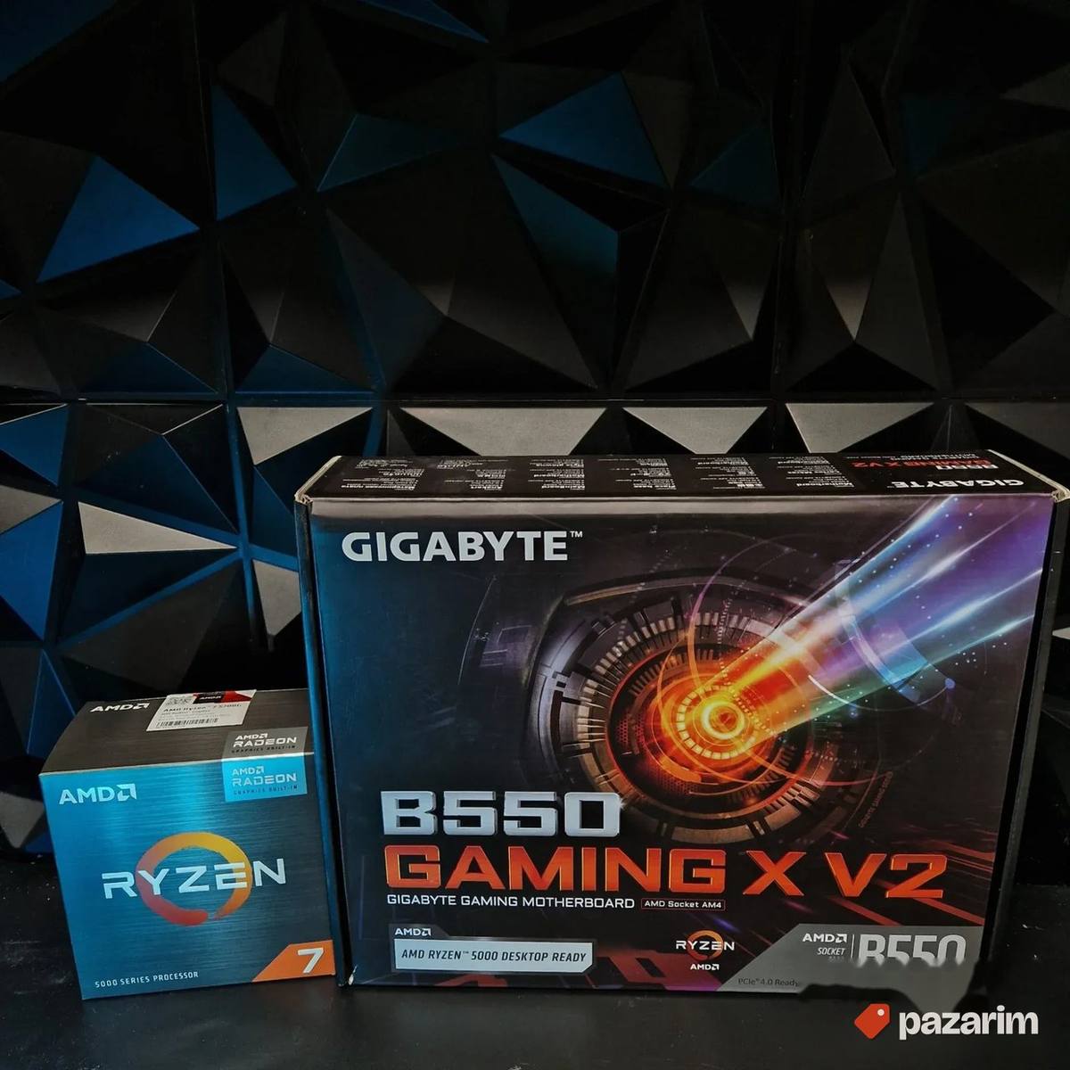 b550 gigabyte GamingX v2 + ryzen 7 3800x 1
