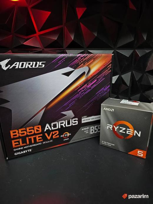 B550 Aorus Elite V2 + Ryzen 5 5600x / 3600