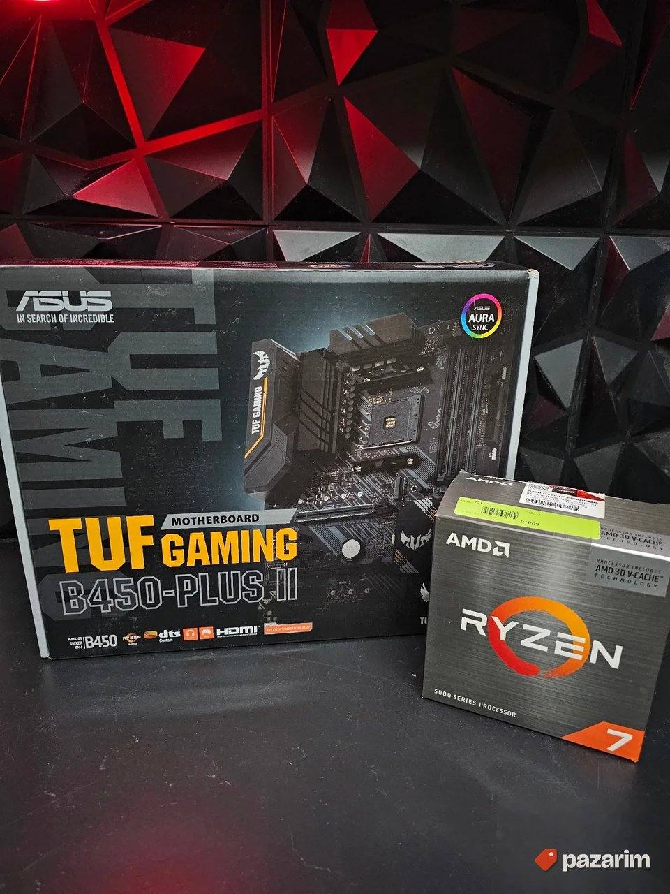B450 Asus Tuf Gaming + Ryzen 7 3700x 1