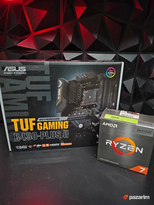 B450 Asus Tuf Gaming + Ryzen 7 3700x