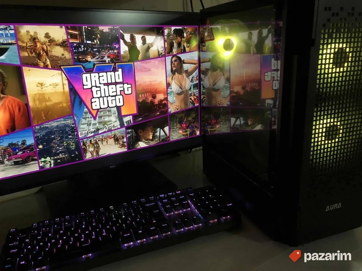 Ryzen 7 5700x + Rx6600 Gaming Pc Cs2 GtaV 1