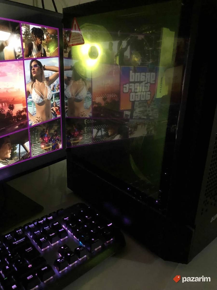 Ryzen 7 5700x + Rx6600 Gaming Pc Cs2 GtaV 3