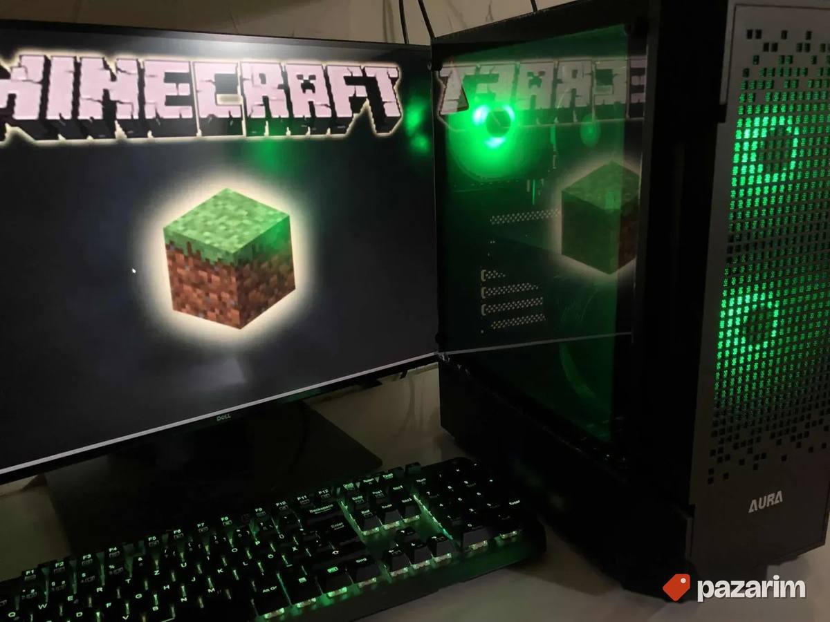 Ryzen 5 5600x + Rx 6600 Gaming Pc Minecraft 1