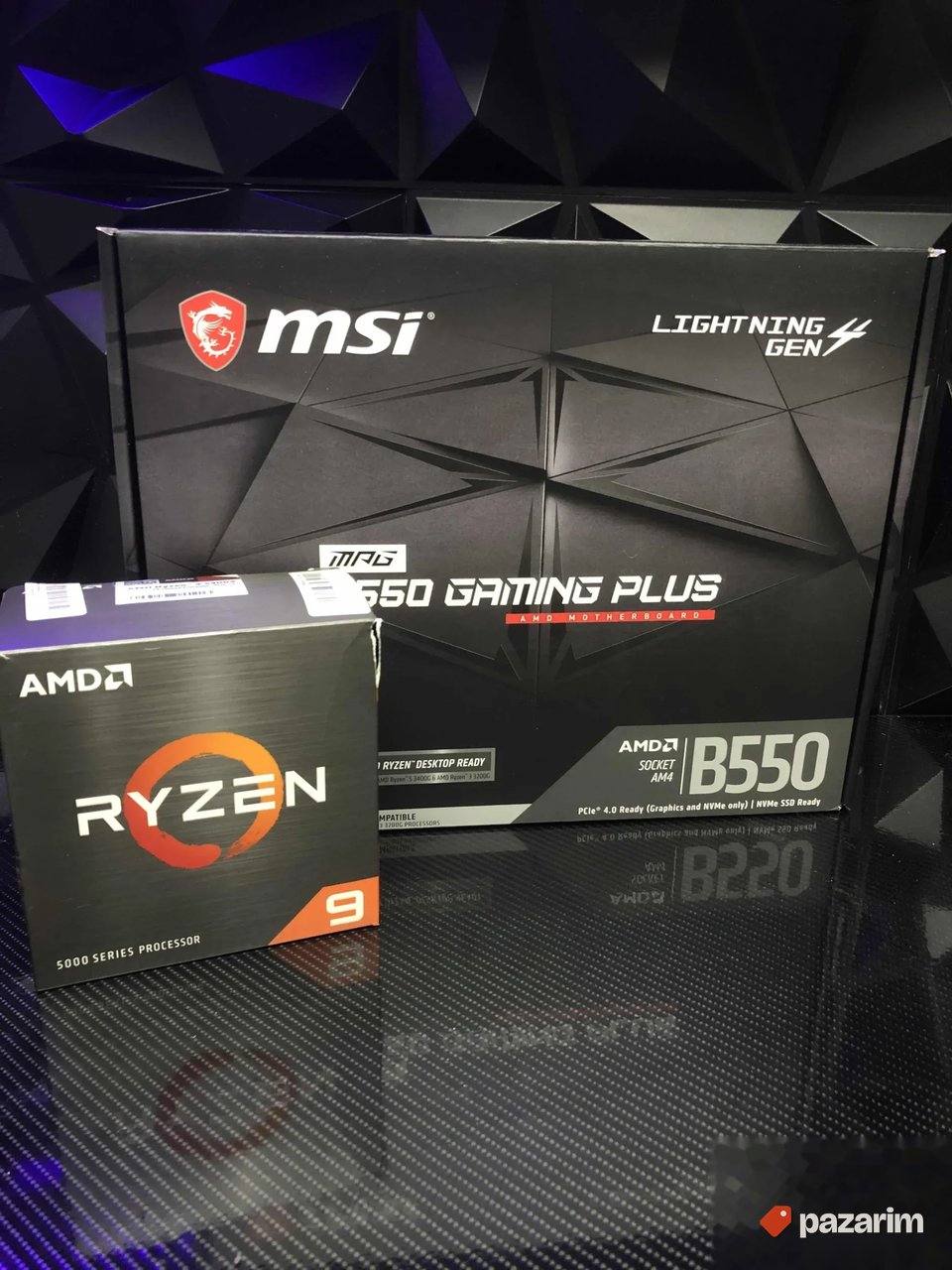 Msi Mag Gaming Plus B550 + Ryzen 9 5900x 1