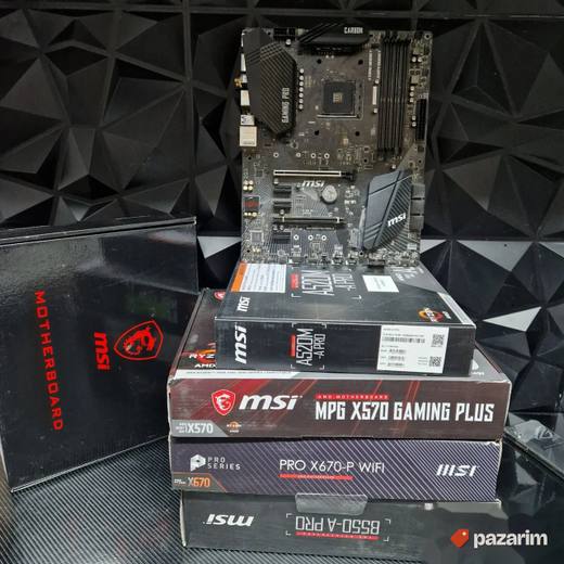 msi b450 b550 x570 x670 a520