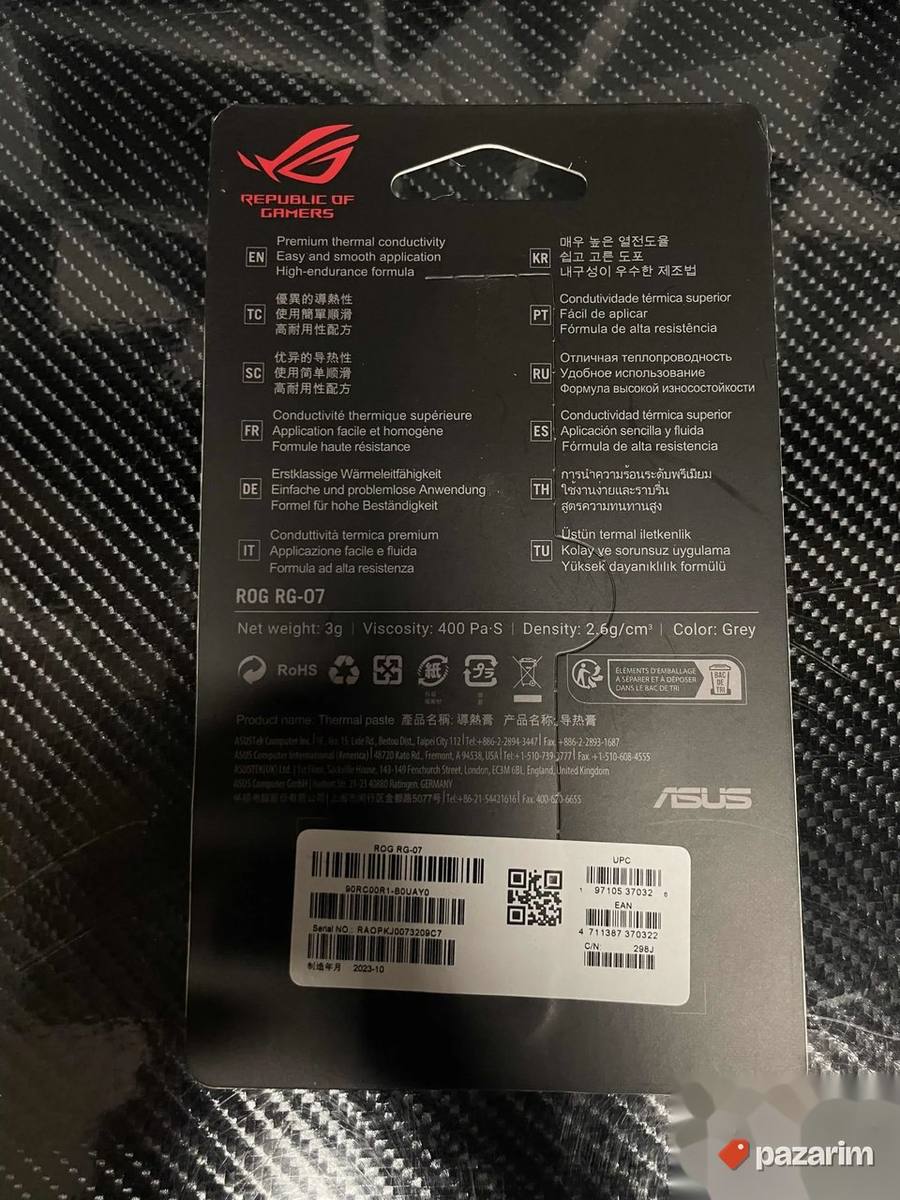 Asus Rog Rg-07 Perfromance termalna pasta 2