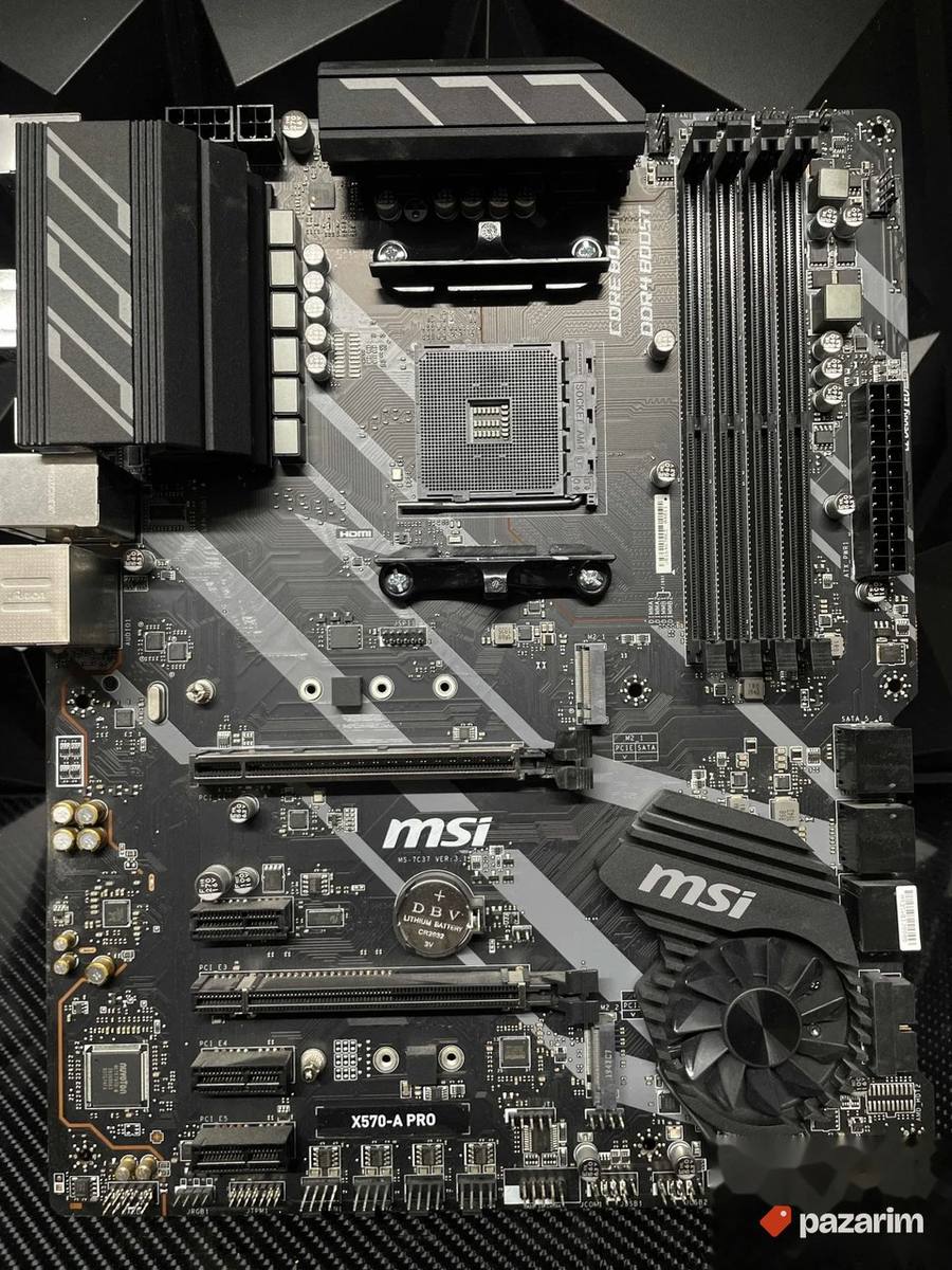 X570 Msi Pro + Ryzen 7 5700x 2