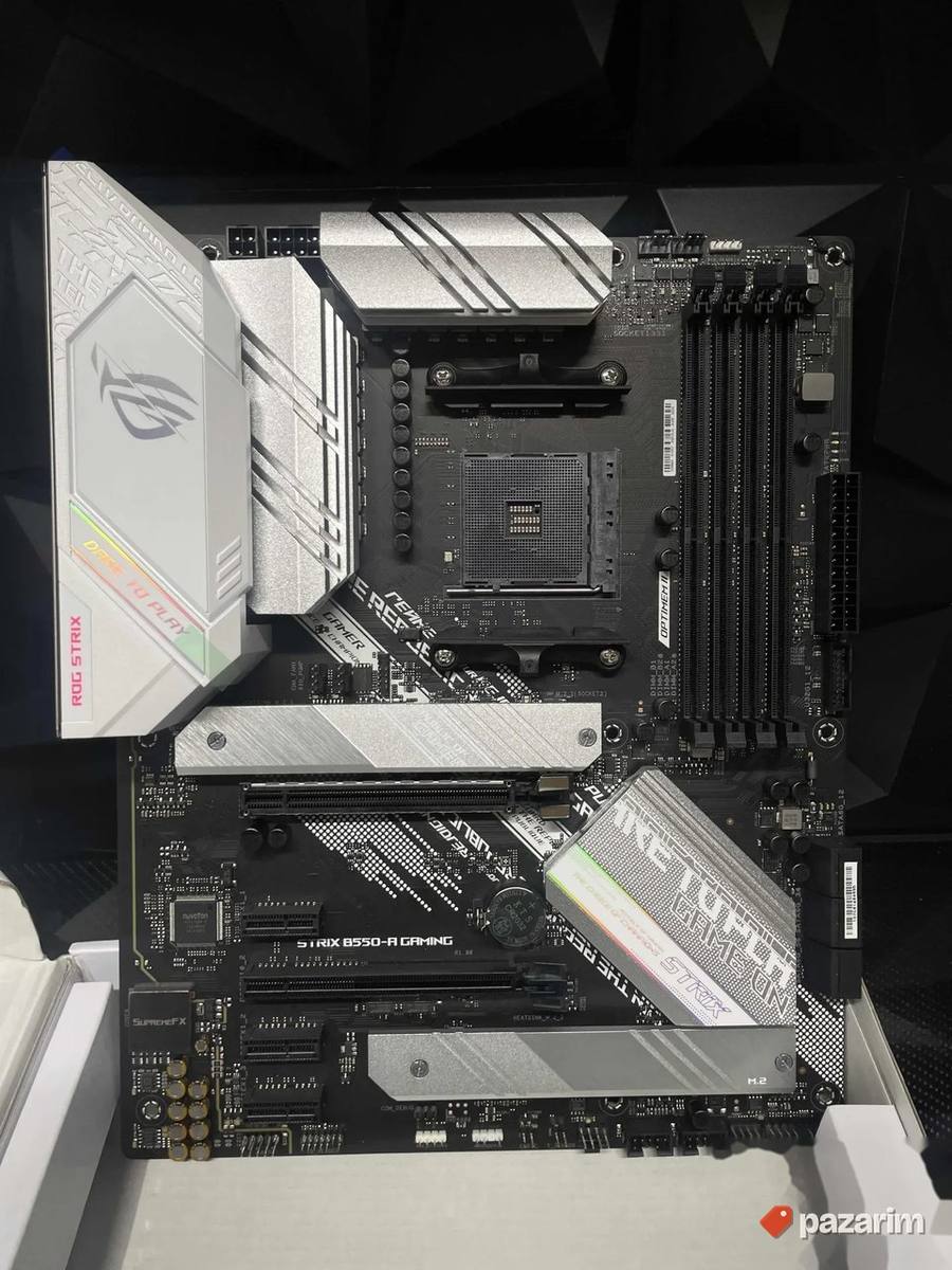 B550 Rog Strix White Bela 3