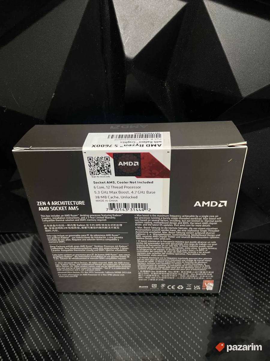 Ryzen 5 7600x Nov 2