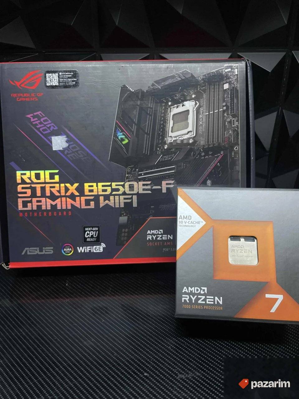 B650 Rog Strix + Ryzen 7 7800x3d 1