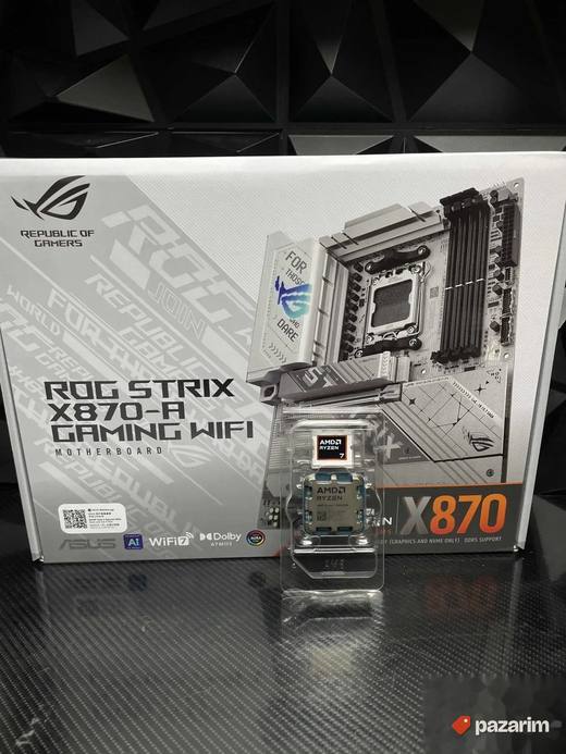 X870 Rog Strix + Ryzen 7 9800x3d Am5