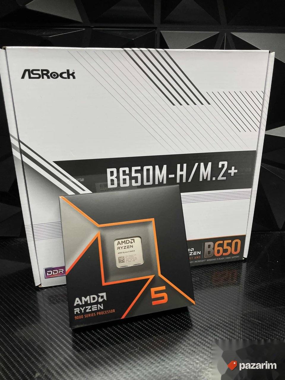 B650 Asrock + Ryzen 5 9600x novo 1