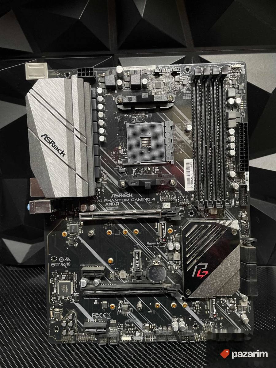 X570 Asrock Phantom Gaming + Ryzen 7 5700x am4 polukonfa 2