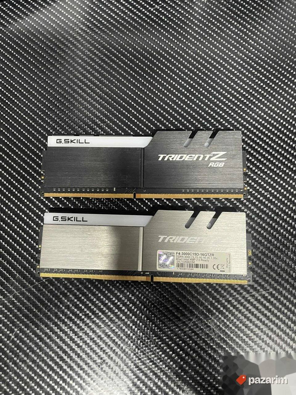 2x8gb Gskill TridentZ 3000mhz ddr4 ram 1