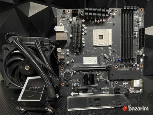 Hp Omen B550 am4 maticna + vodeno hladjenje