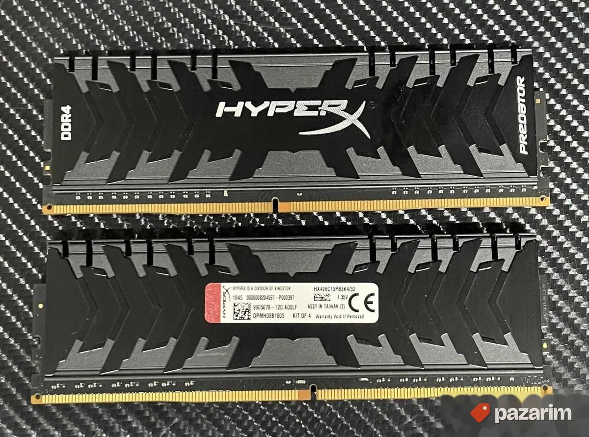 2x8gb HyperX Predator ddr4 2666mhz 1