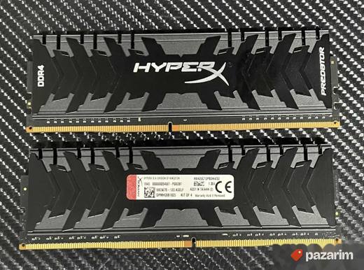 2x8gb HyperX Predator ddr4 2666mhz