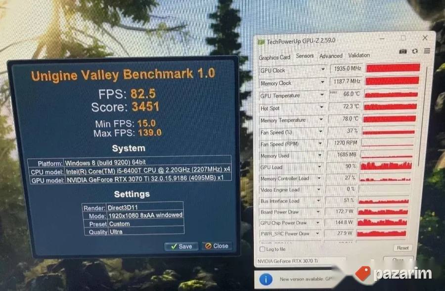 Rtx 3070ti Asus Tuf Gaming 8gb / 3070 ti 6