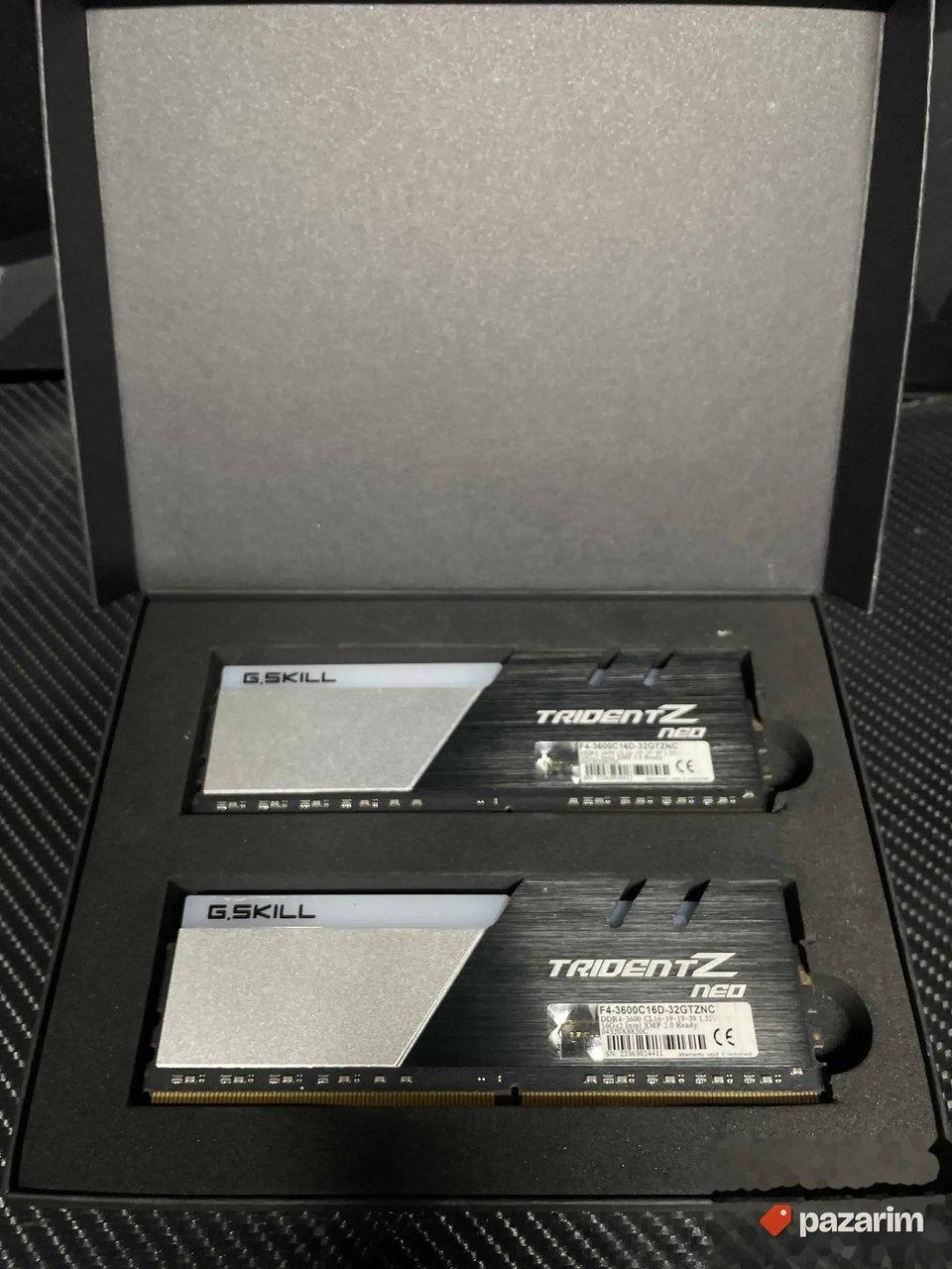 2x16gb Gskill TridenZ Rgb 3600mhz 32gb ram ddr4 1