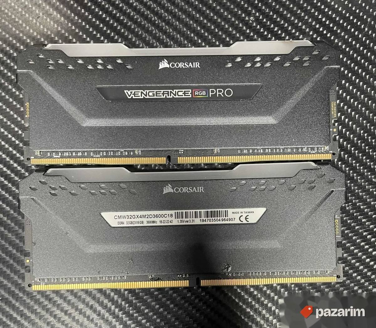 2x16gb (32gb) Corsair Vegance Pro Rgb 3600mhz 1