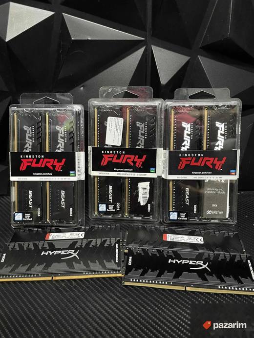 Kingston ram ddr4 16gb 32gb 64gb