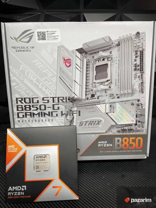 B850 Rog Strix + Ryzen 7 9800x3d