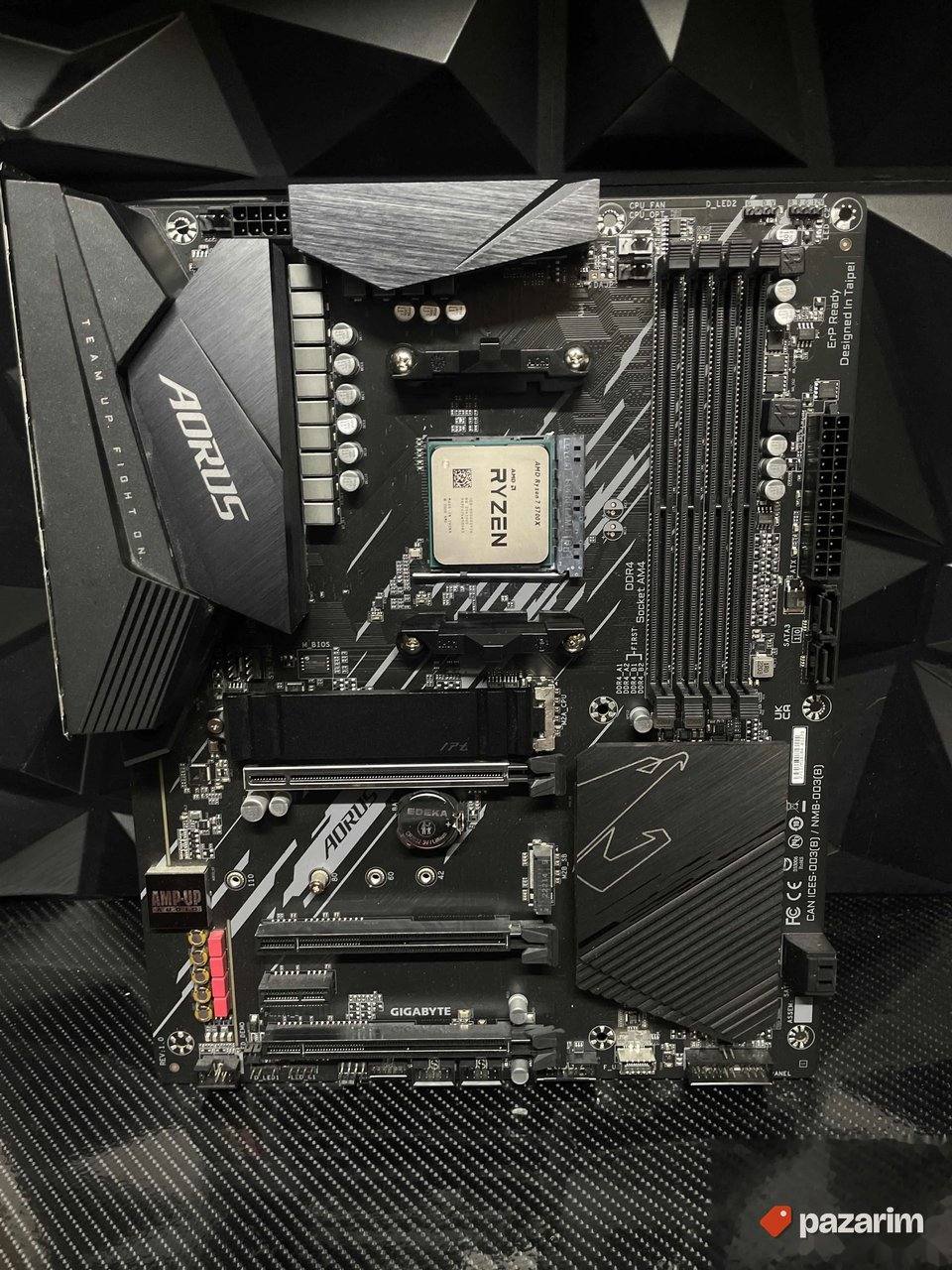 B550 Aorus + Ryzen 7 5700x polukofiguracija 1
