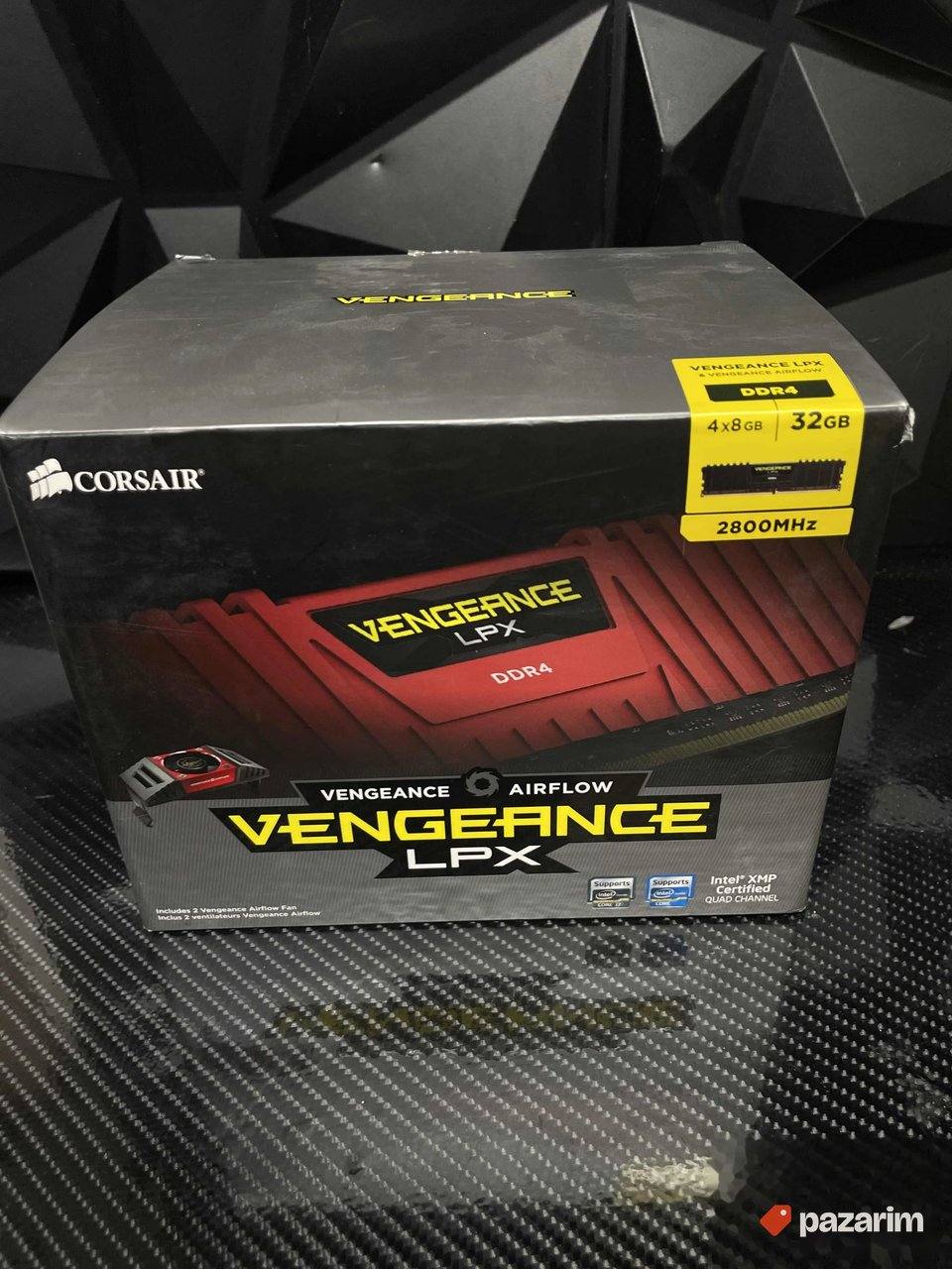 4x8gb Corsair Vengance Lpx Airflow ddr4 ram 1