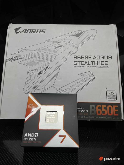 B650 Aorus Stealth Ice + Ryzen 7 9800x3d