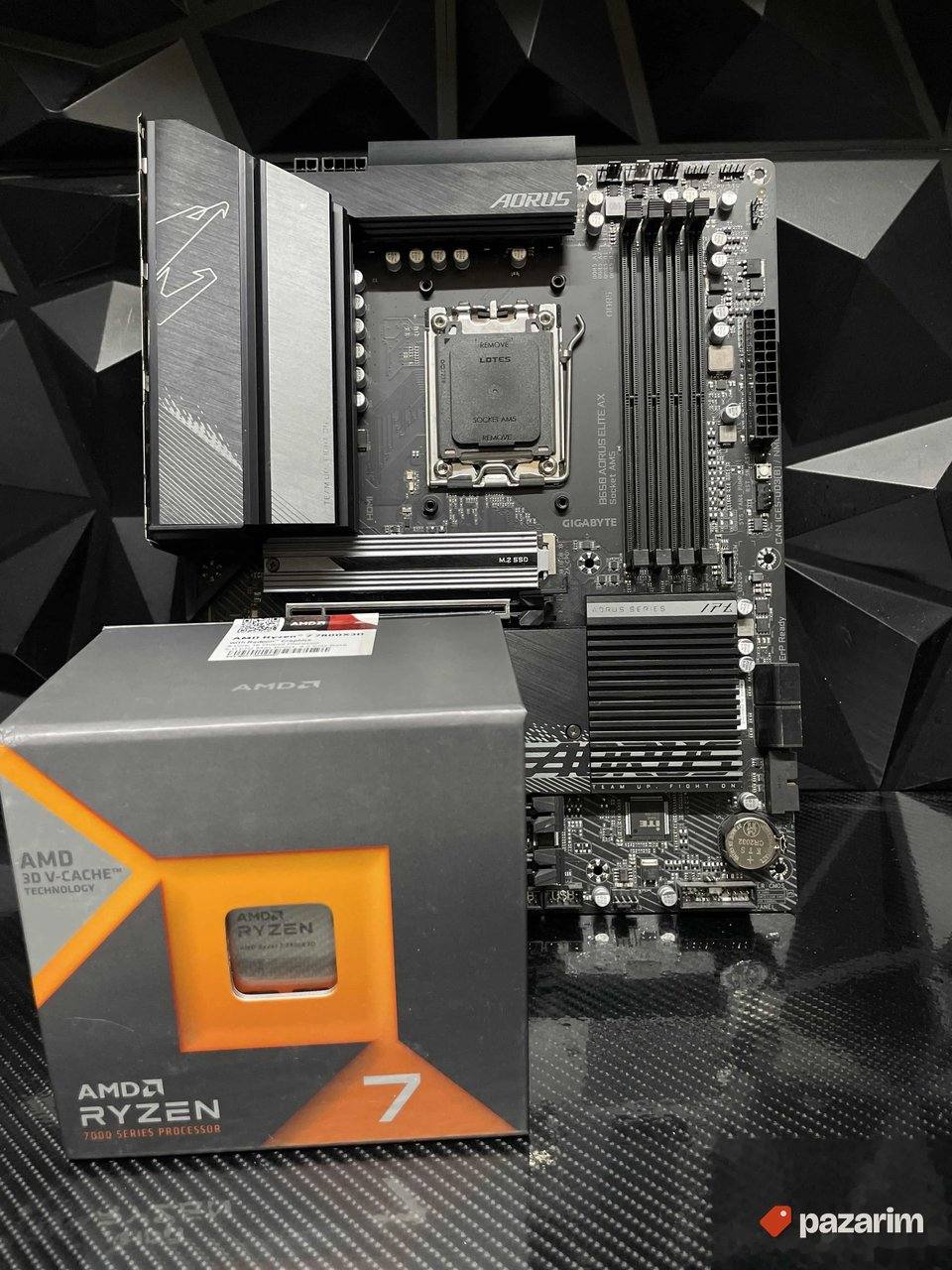 Ryzen 7 7800x3d + B650 Aorus Elite ax 1