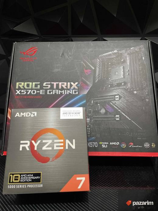 X570 Rog Strix + Ryzen 7 5800x3d