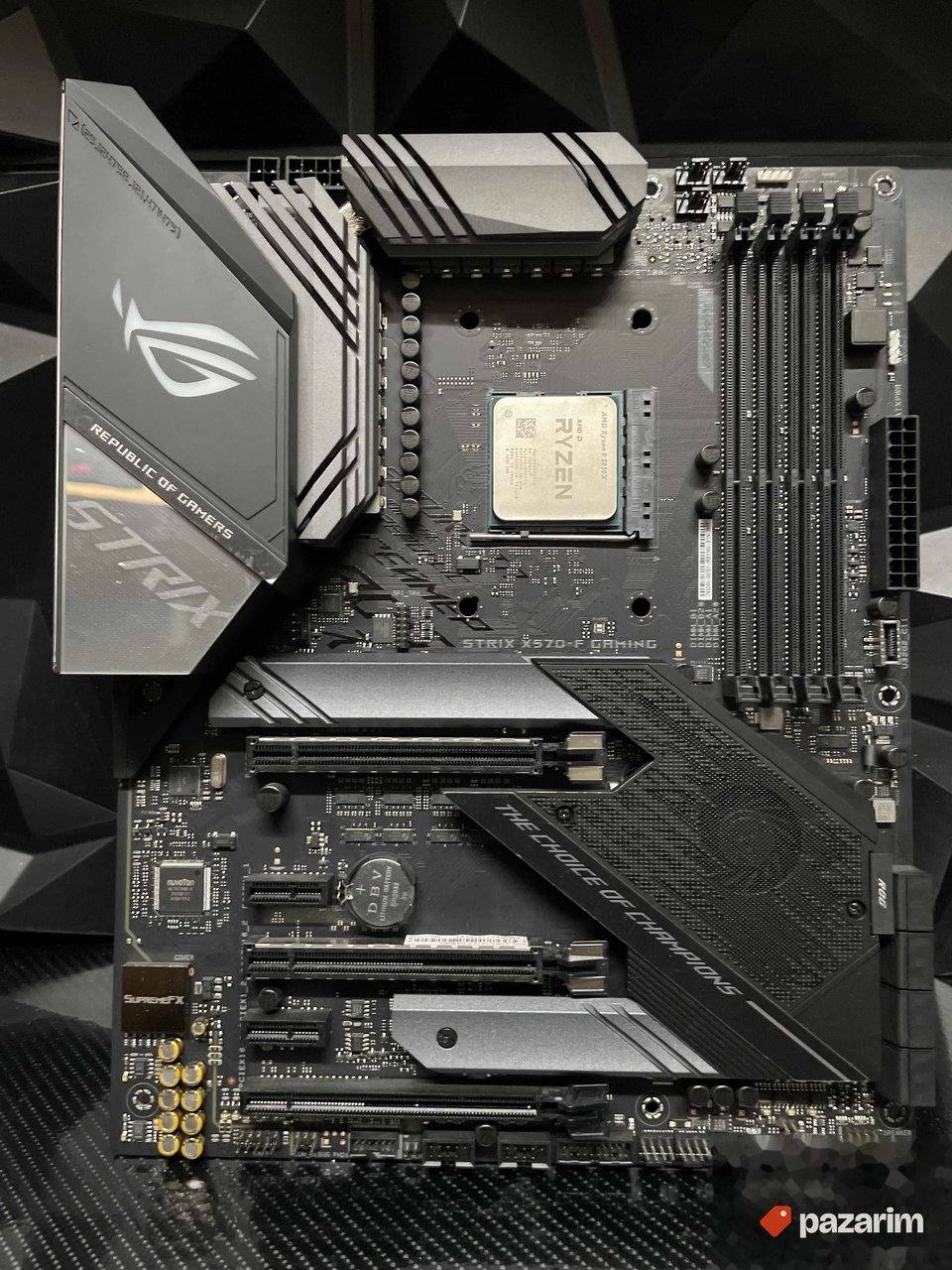 X570-f Rog Strix + Ryzen 9 5950x 1
