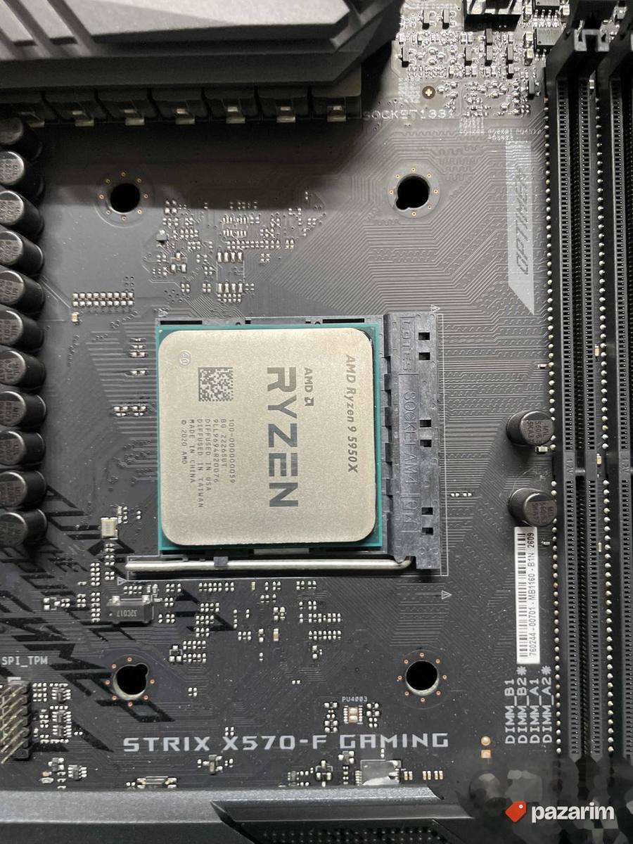 X570-f Rog Strix + Ryzen 9 5950x 2