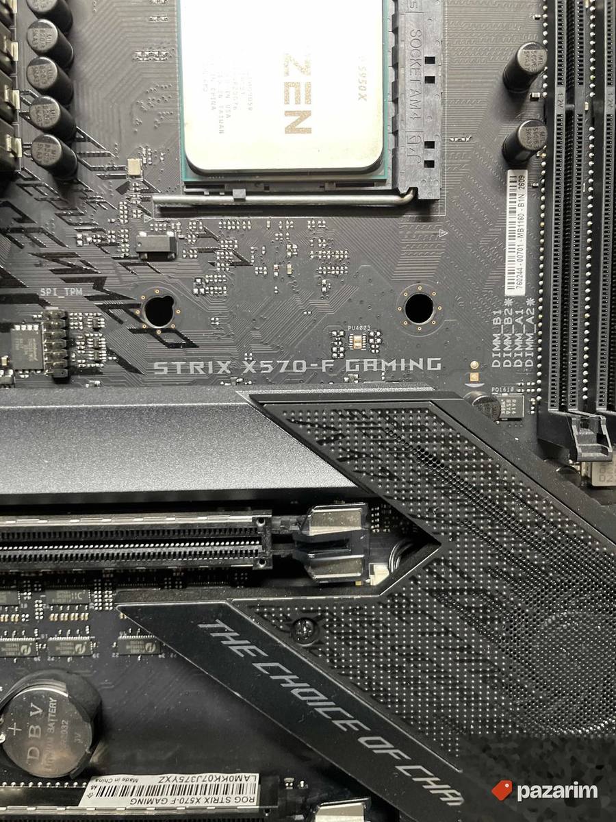 X570-f Rog Strix + Ryzen 9 5950x 3