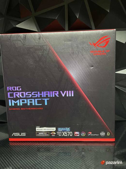 X570 Asus Rog Crosshair impact 8