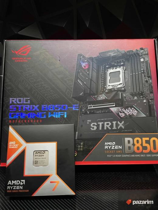 B850 Rog Strix + Ryzen 7 9800x3d